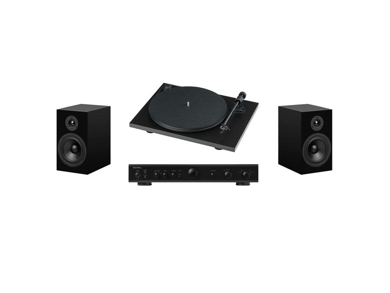 Klapp Audio Visual Pro-Ject ROTEL Holiday Starter Turntable System
