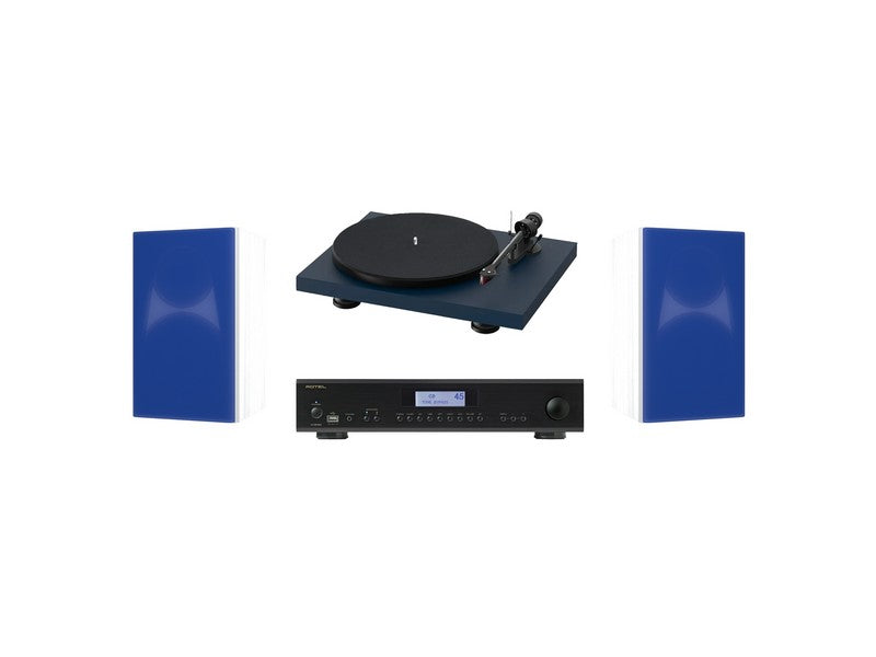 Klapp Audio Visual Pro-Ject ROTEL Arctic Rhythm Turntable Pack