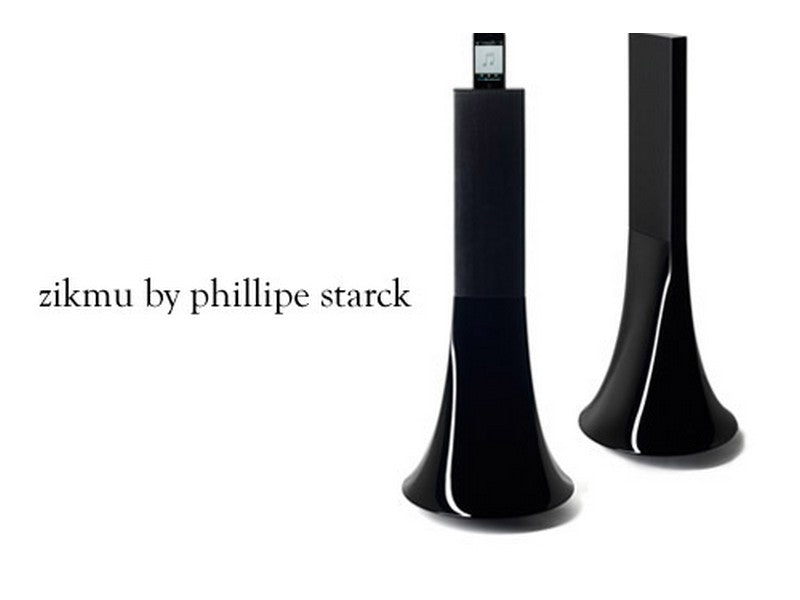 Klapp Audio Visual Parrot Zikmu by Philippe Starck Wireless Stereo Speakers Black - Image 3