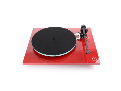 Rega Planar 3 Turntable Gloss Red