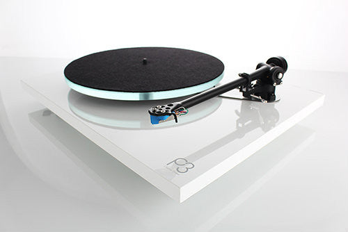 Rega Planar 3 Turntable Gloss White with Factory Fitted Elys 2 Cartridge - Image 3