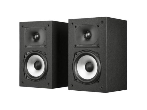 Polk MXT15 Bookshelf Speaker Pair Black Monitor XT Series