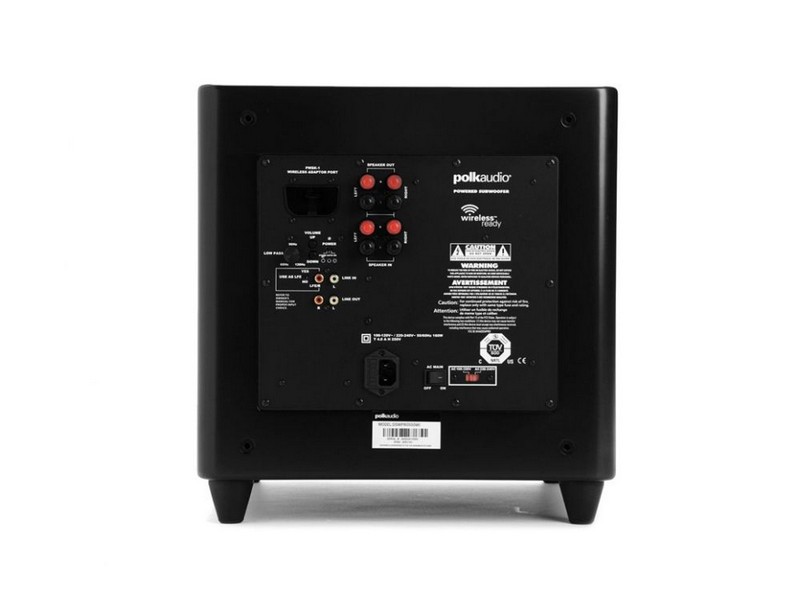 Polk DSW Pro 550 Wireless 10in Powered Subwoofer Black (Ex-demo) - Image 3
