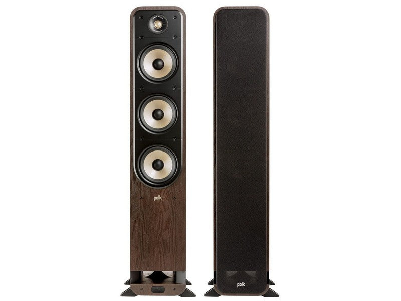 Polk Signature Elite ES60 Floorstanding Speaker Pair Walnut - Image 2