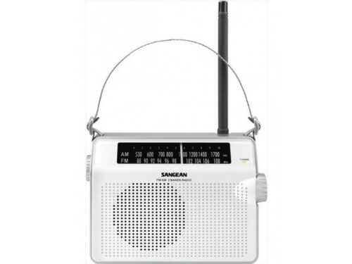 Sangean PR-D6 Portable Radio White