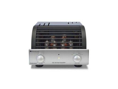 PrimaLuna EVO 100 Tube Preamplifier (EL34) Silver with MM Phono Stage