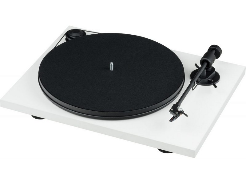Pro-Ject Primary E Phono Turntable White with Ortofon OM Cartridge