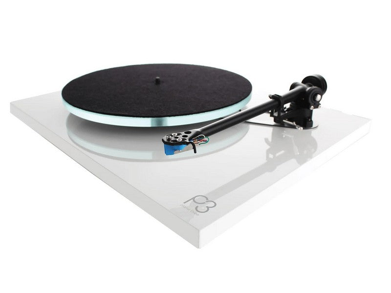 Rega Planar 3 Turntable Gloss White with Factory Fitted Elys 2 Cartridge - Image 2