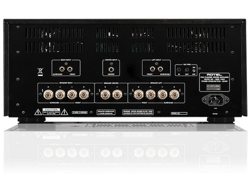 Rotel RMB 1555 Multi-channel Power Amplifier Black - Image 2