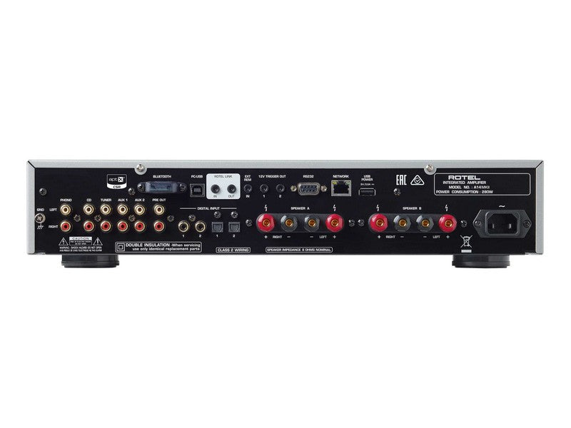 Rotel A14 MKII Integrated Amplifier - Black - Image 2