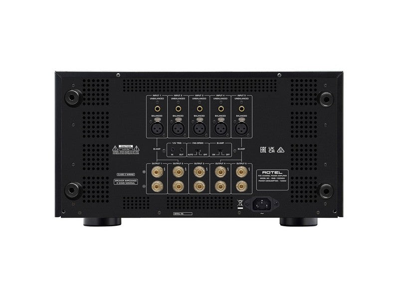Rotel RMB-1585MKII Multi-Channel Power Amplifier Silver - Image 3