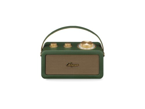 Sangean RA-101 Portable Wooden Cabinet Radio (Green Gold)