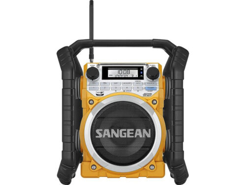 Sangean U4 AM/FM Ultra Rugged Rechargeable Digital Tuning Radio Yellow