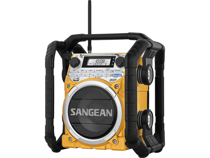 Sangean U4 AM/FM Ultra Rugged Rechargeable Digital Tuning Radio Yellow - Image 4