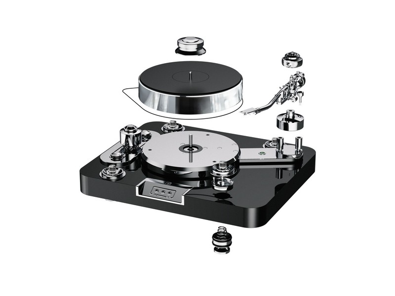 Pro-Ject Signature 12.2 Turntable Hand-made Luxury-finish Black - Image 6