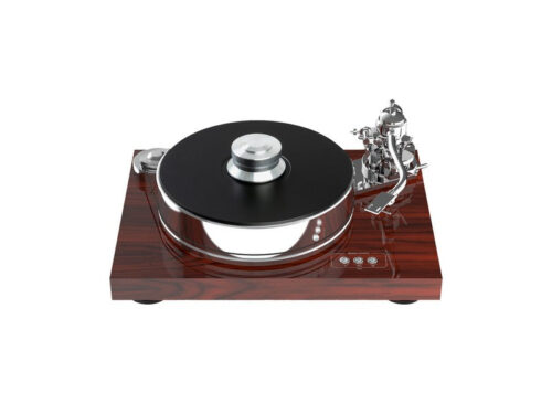 Pro-Ject Signature 10 High-end Fully Manual Turntable Mahogany with Cadenza Black