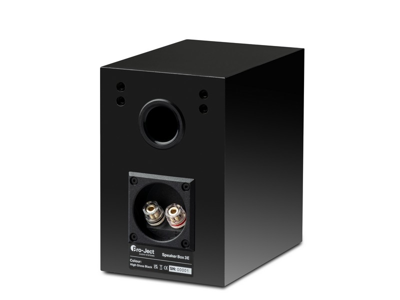 Pro-Ject Speaker Box 3 E Bookshelf Speaker Pair (High Gloss Black) - Image 2