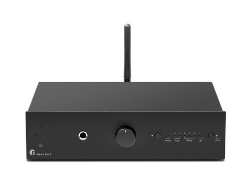 Pro-Ject Stereo Box E Integrated Amplifier - Black