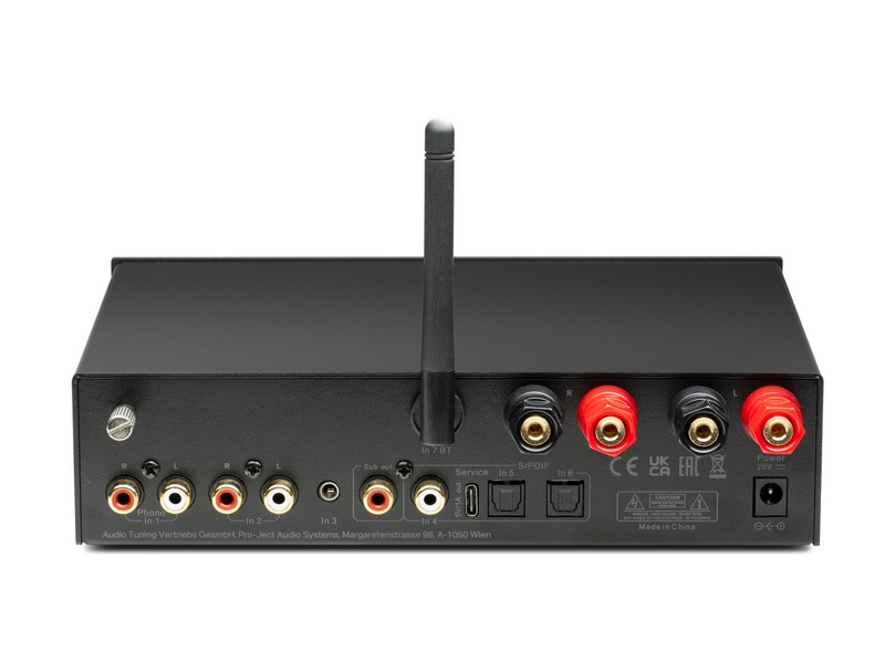 Pro-Ject Stereo Box E Integrated Amplifier - Black - Image 2