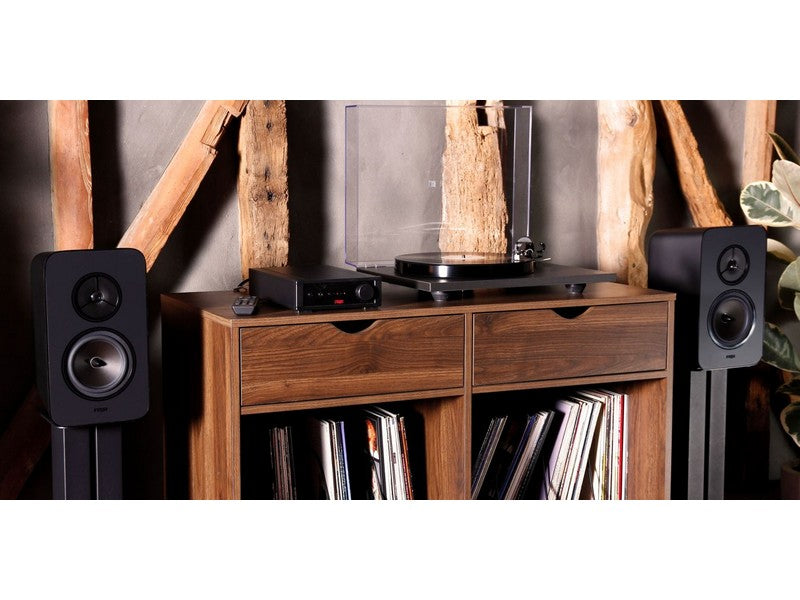 Rega System One Pack - Turntable, Amplifier, Bookshelf Speakers & Cables - Image 2