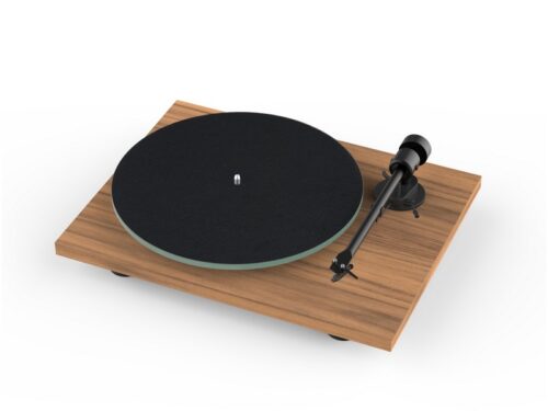 Pro-Ject T1 EVO BT Turntable with Ortofon OM 10 Cartridge - Walnut