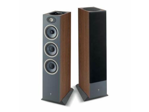 Focal Theva N3-D Dolby Atmos 3-way Floorstanding Speaker Pair - Dark Wood