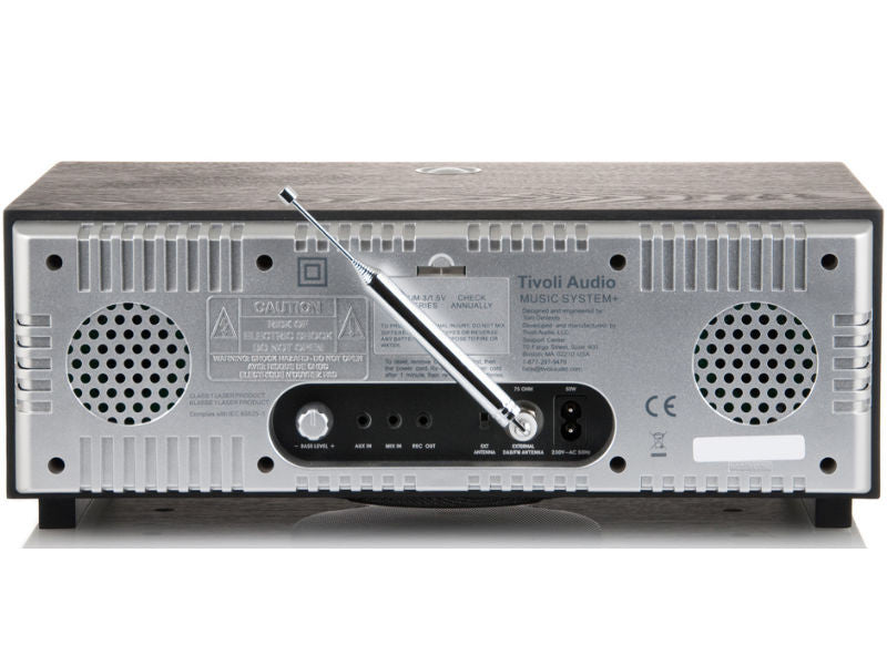 Tivoli Audio Music System+ FM/DAB+ Micro Hi-Fi System CD Player Bluetooth CHERRY - Image 2
