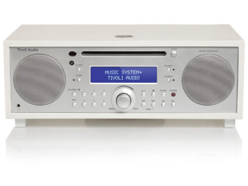 Tivoli Audio Tivoli Music System+ FM/DAB+ Micro Hi-Fi System CD Player Bluetooth WHITE