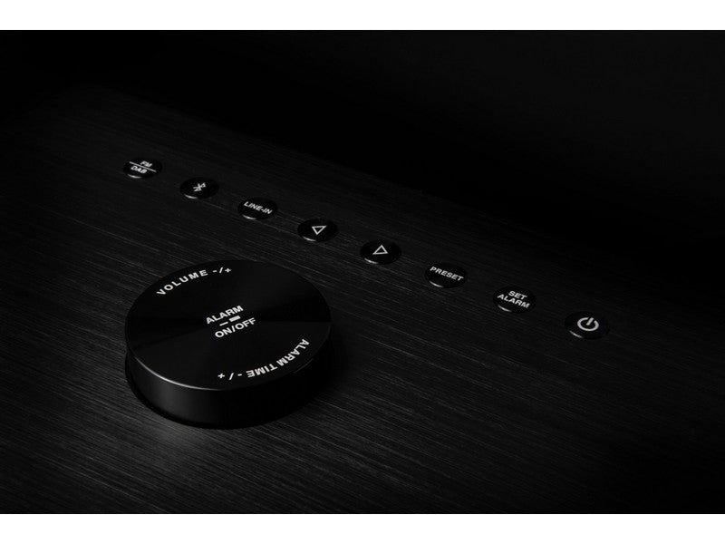 Geneva Acustica Lounge Radio FM/DAB+ BT Speaker Line-in Alarm Clock Cognac - Image 6