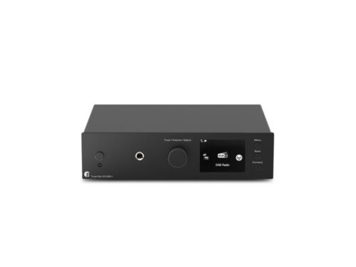 Pro-Ject Tuner Box S3 DAB+ FM Tuner with Internet Radio Black