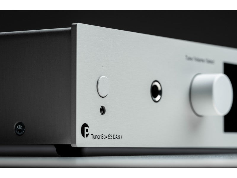 Pro-Ject Tuner Box S3 DAB+ FM Tuner with Internet Radio Silver - Image 2