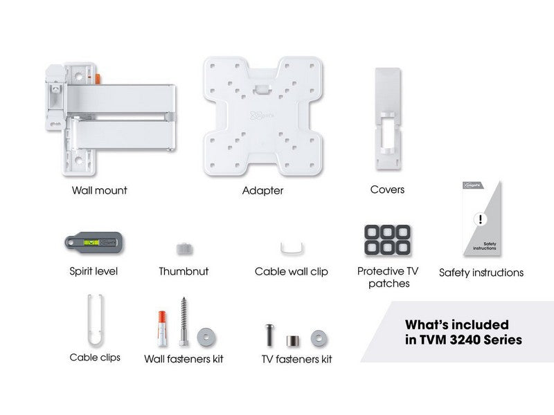 Vogel's TVM 3245 Full-Motion+ TV Wall Mount White - Image 7