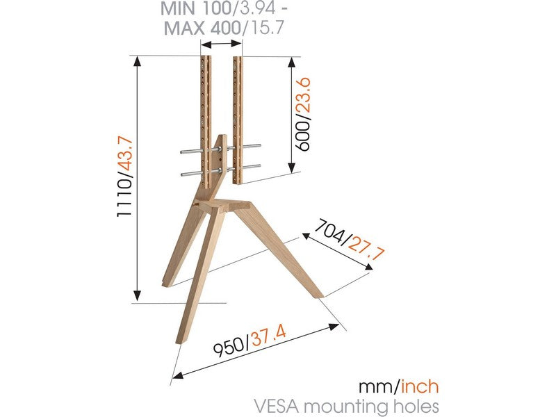 Vogel's NEXT OP1 TV Floor Stand - Image 8