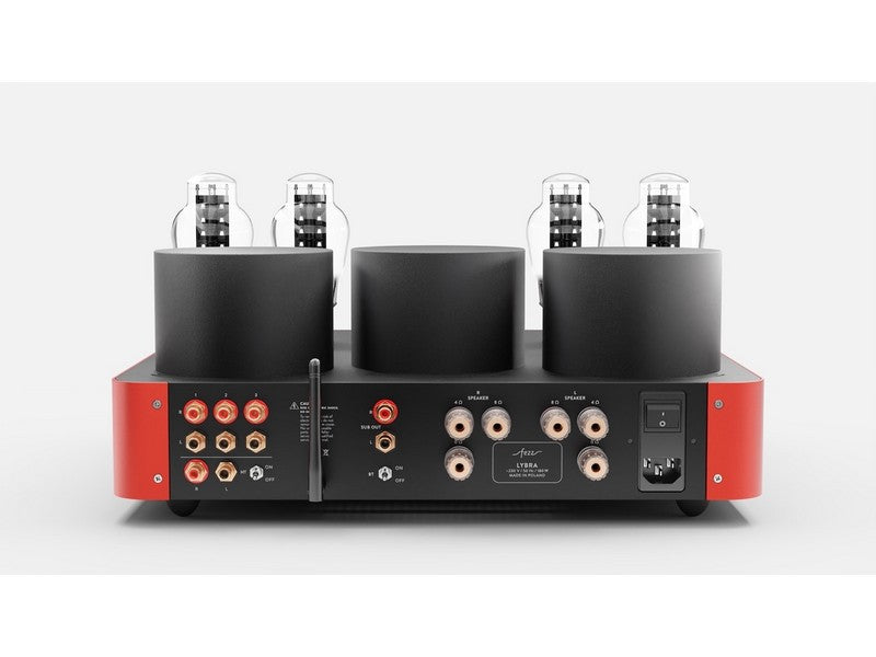 Fezz Lybra 300B Stereo Tube Amplifier Burning Red - Image 4