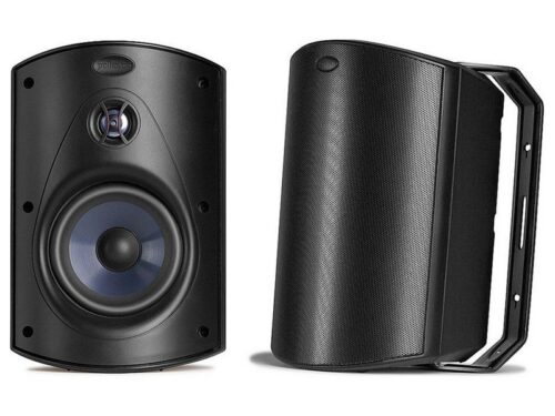 Polk Atrium 6 All Weather Outdoor Speaker Pair Black