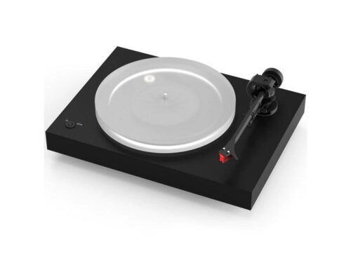 Pro-Ject X2 B Turntable with Ortofon Quintet Red Factory Fitted Satin Black