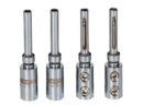 Banana Plug Nude - Rhodium