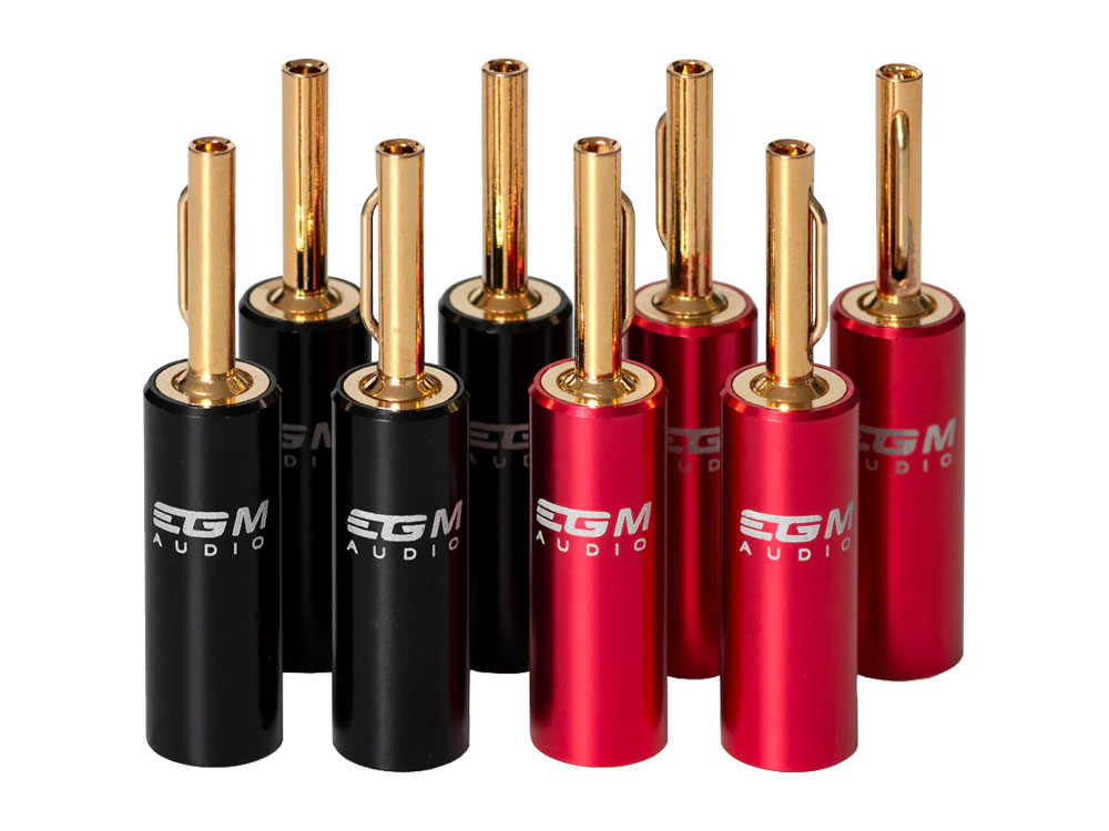 Ref Banana Plug Sleeve - Gold