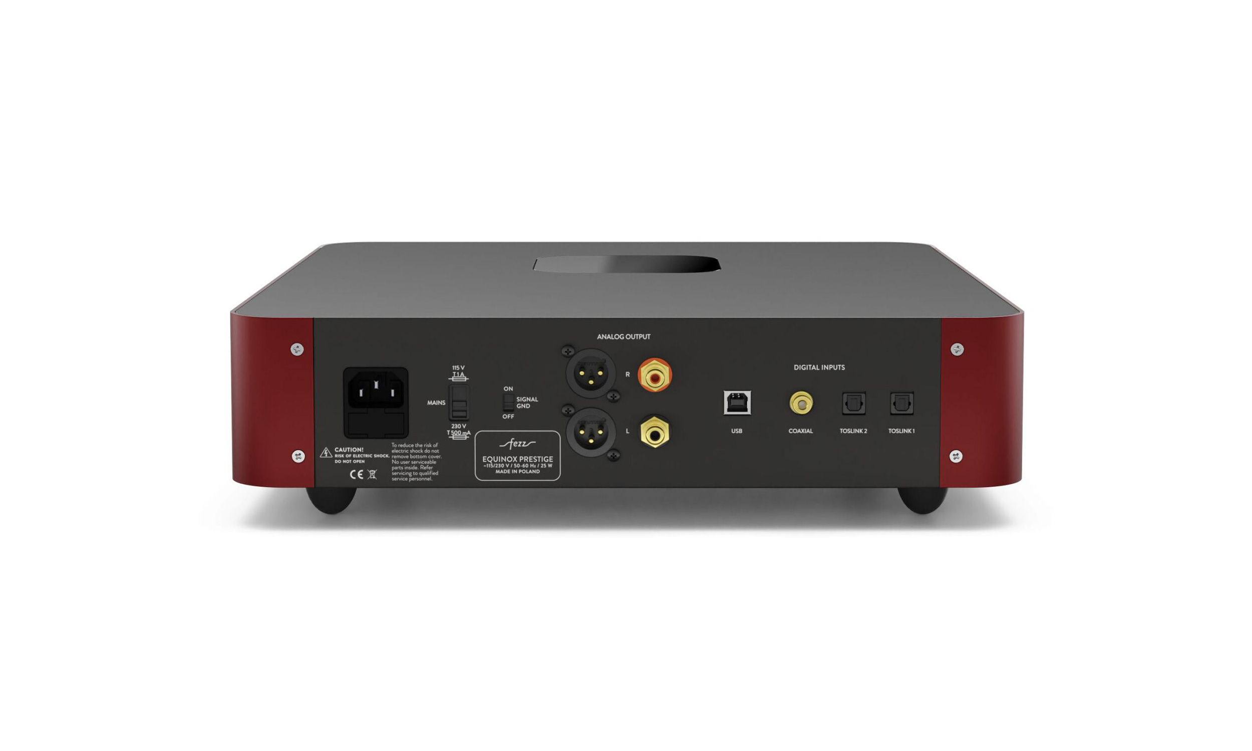 Fezz Equinox Prestige Balanced Tube DAC empowered by Lampizator - Image 3