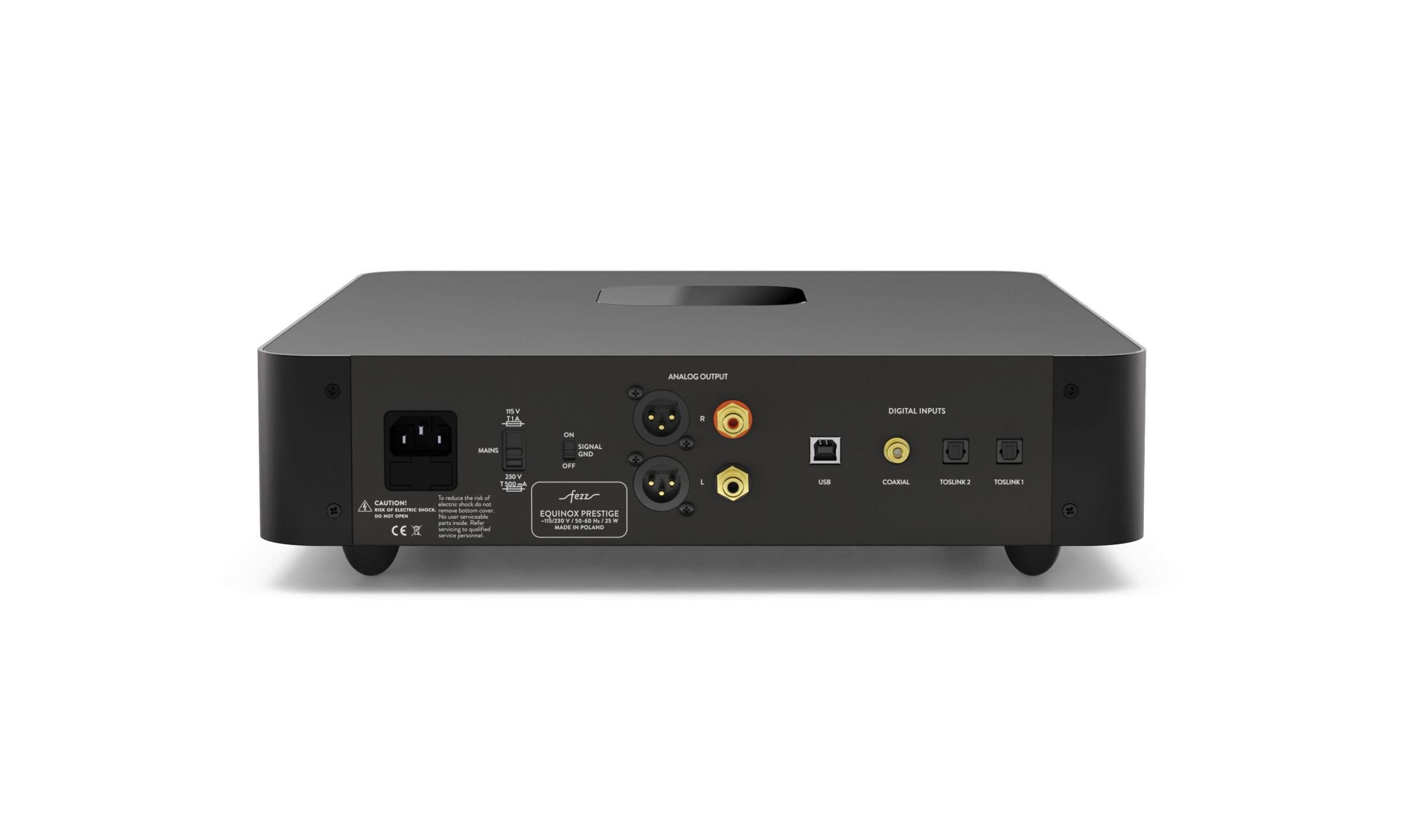 Fezz Equinox Prestige Balanced Tube DAC empowered by Lampizator - Image 6
