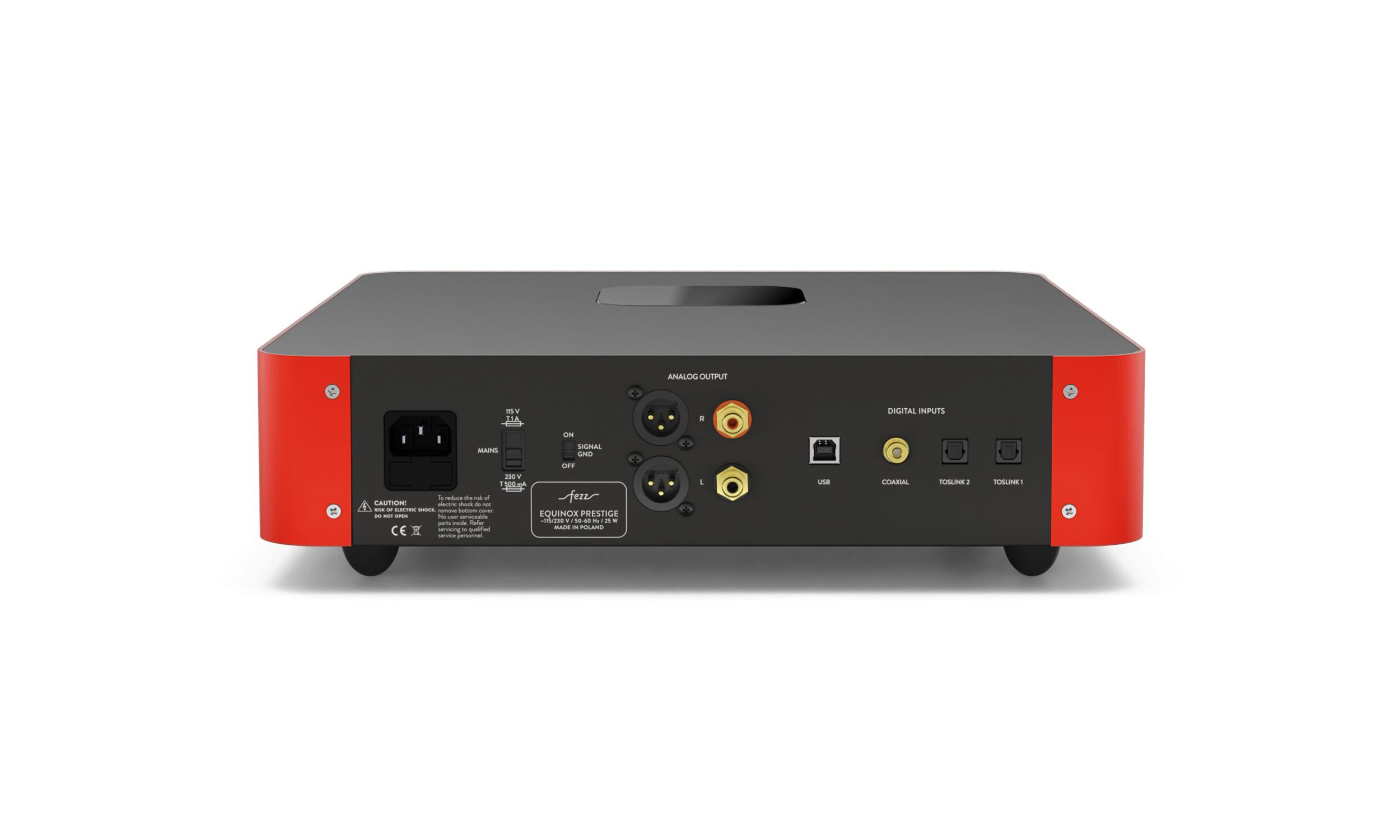 Fezz Equinox Prestige Balanced Tube DAC empowered by Lampizator - Image 9