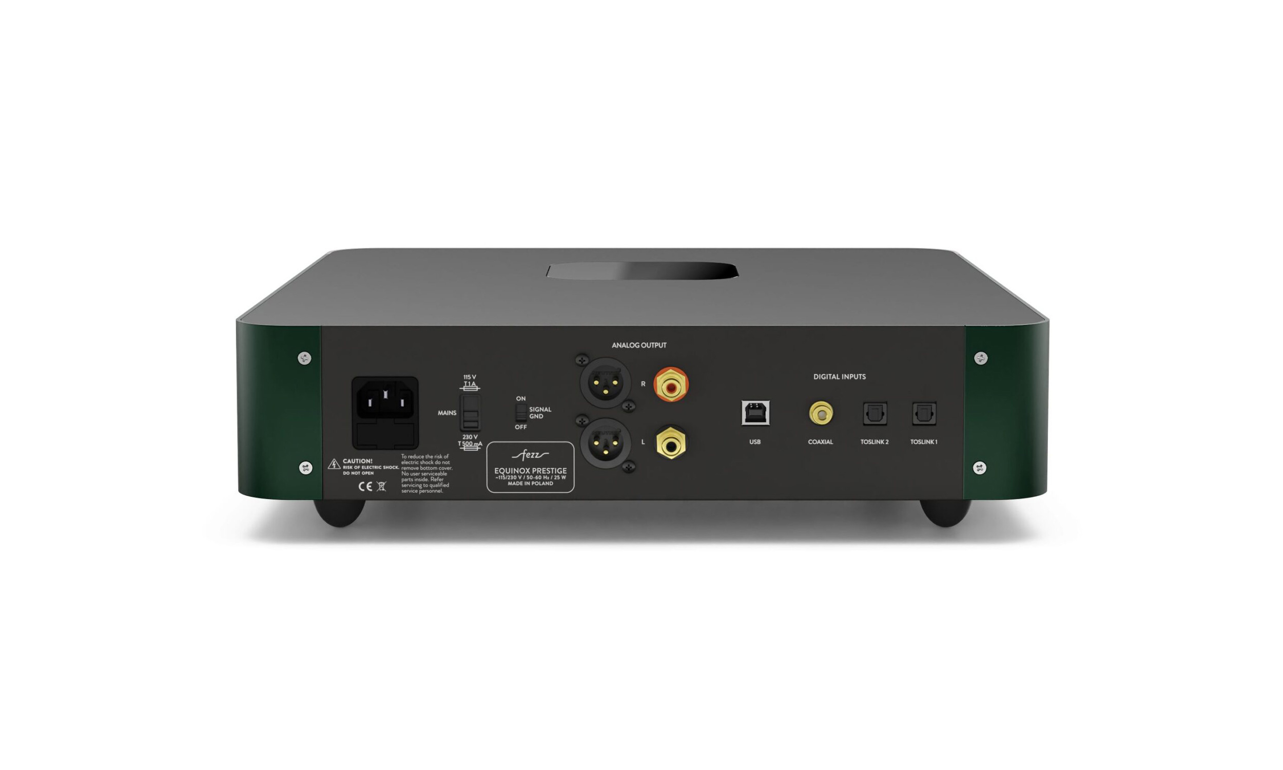 Fezz Equinox Prestige Balanced Tube DAC empowered by Lampizator - Image 12