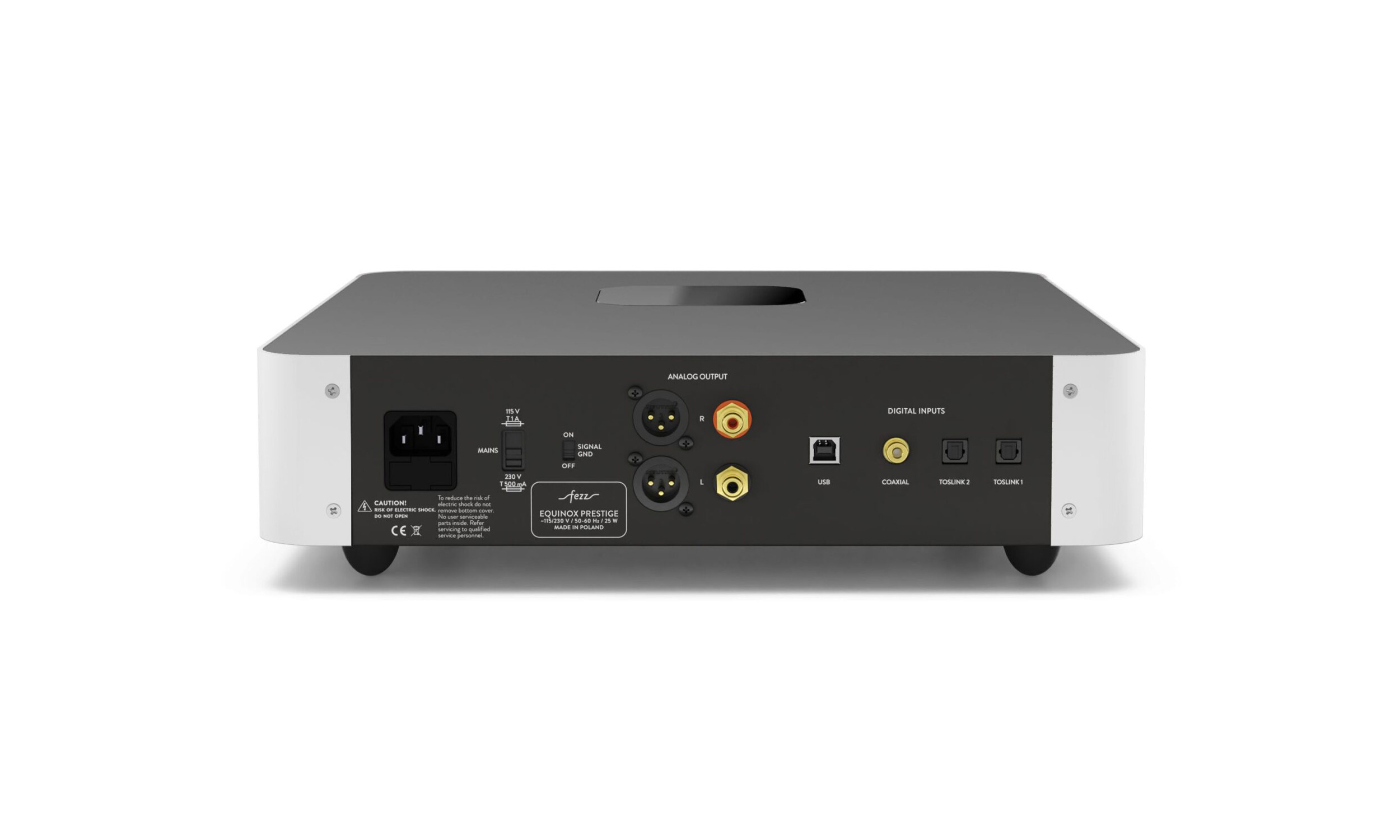 Fezz Equinox Prestige Balanced Tube DAC empowered by Lampizator - Image 18