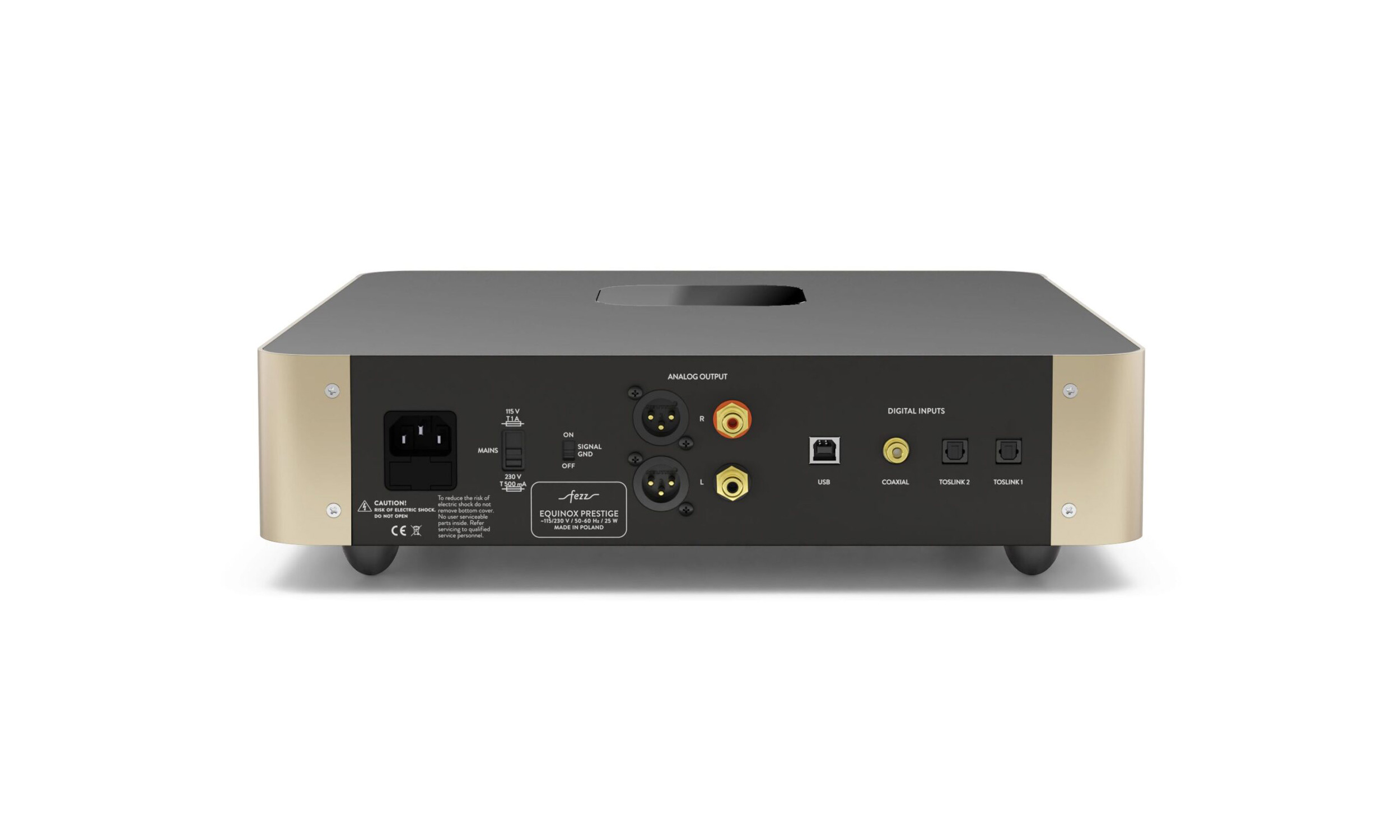 Fezz Equinox Prestige Balanced Tube DAC empowered by Lampizator - Image 21