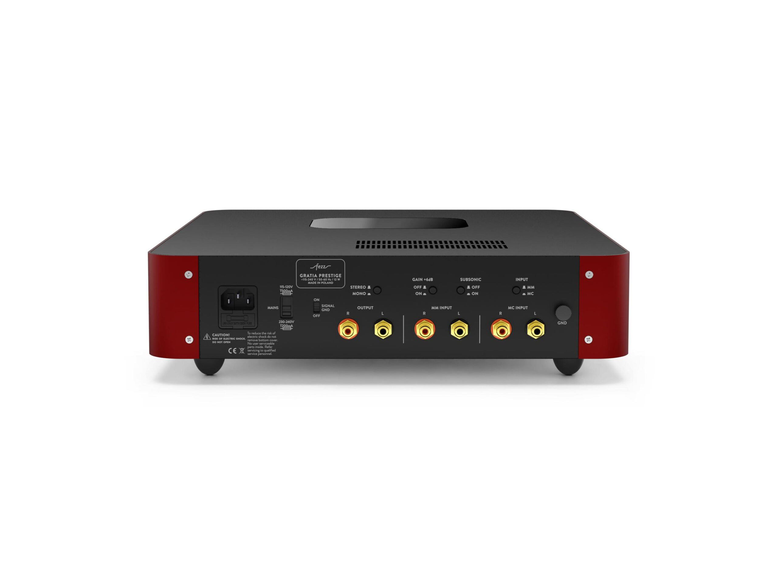 Fezz Gratia Prestige Vacuum Tube MM/MC Phono Preamplifier - Image 3