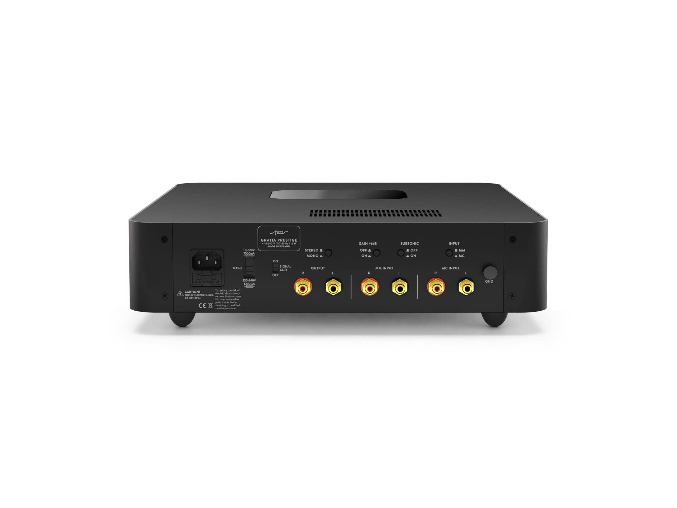 Fezz Gratia Prestige Vacuum Tube MM/MC Phono Preamplifier - Image 6
