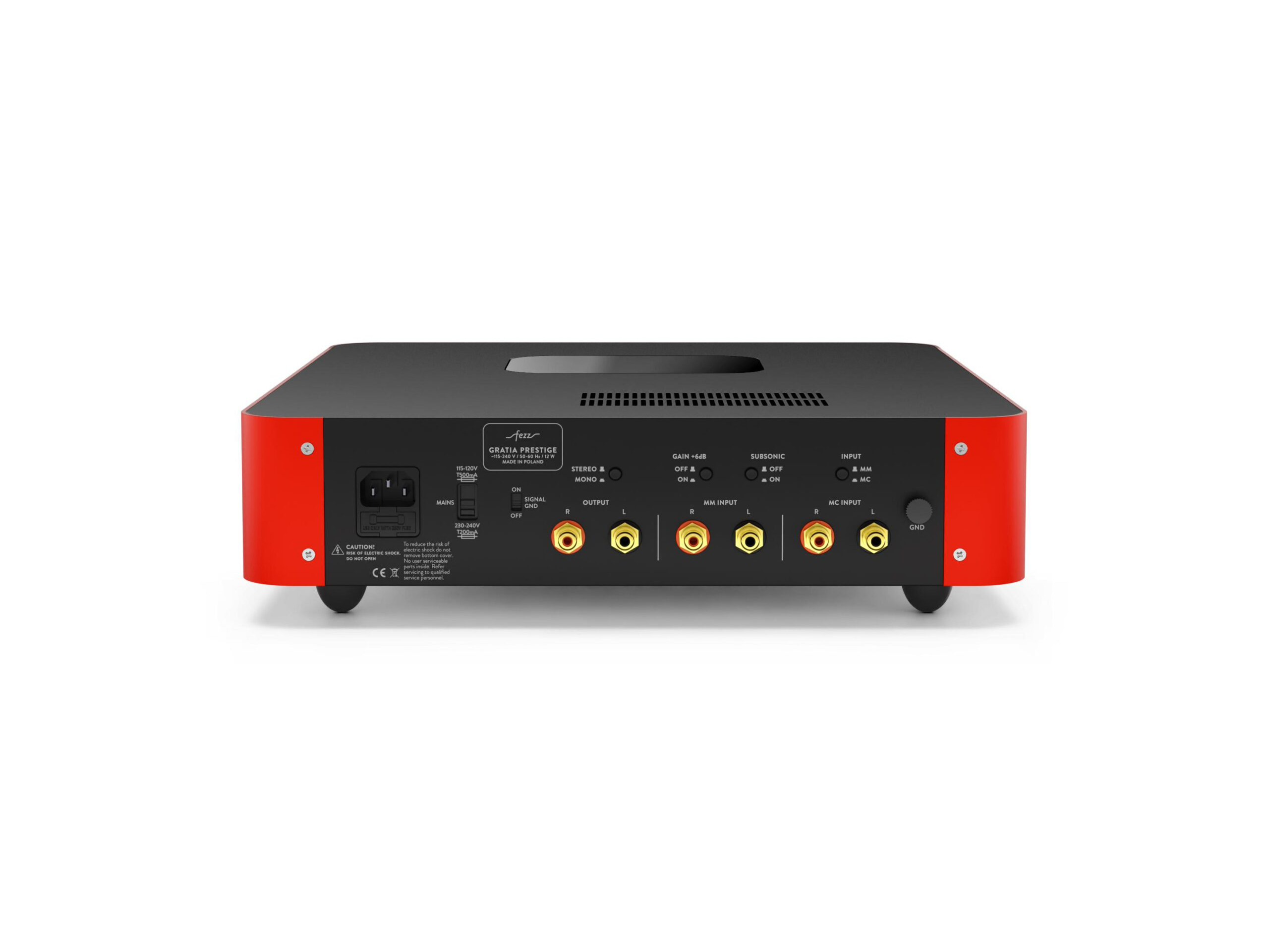 Fezz Gratia Prestige Vacuum Tube MM/MC Phono Preamplifier - Image 9