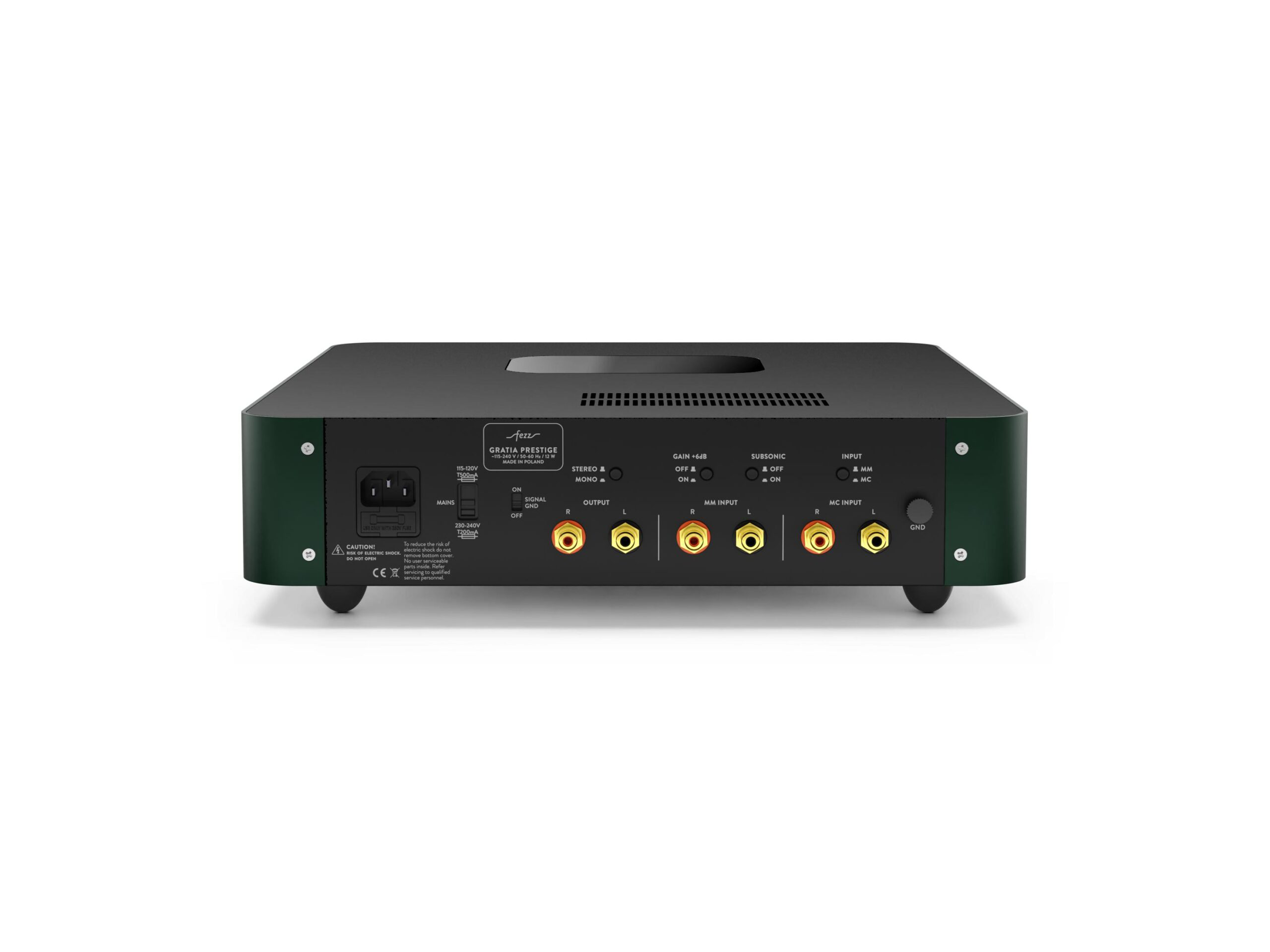 Fezz Gratia Prestige Vacuum Tube MM/MC Phono Preamplifier - Image 12