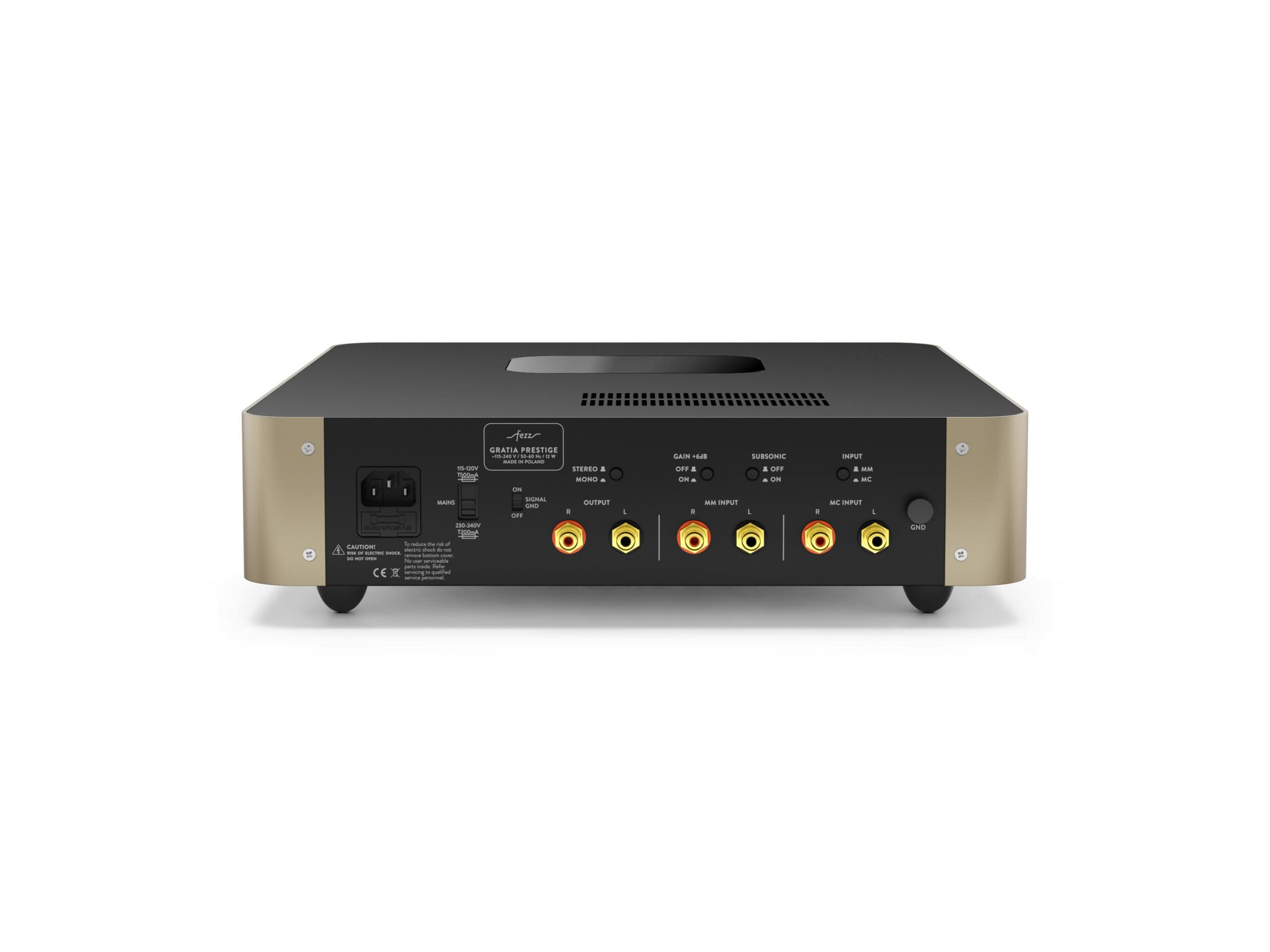 Fezz Gratia Prestige Vacuum Tube MM/MC Phono Preamplifier - Image 20