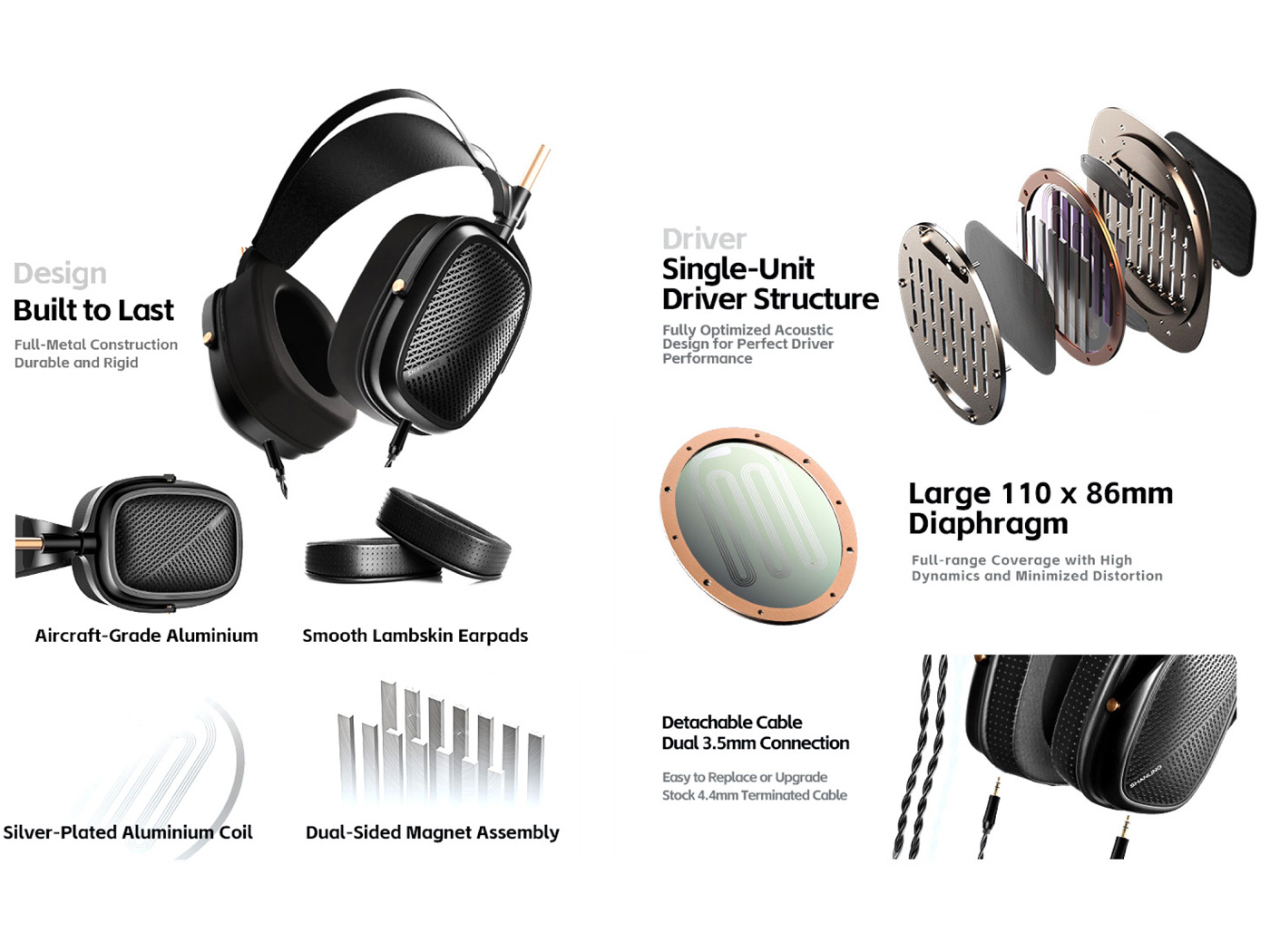 High-End Planar Headphones